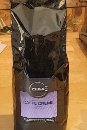 Kaffee Creme frisch gröstet