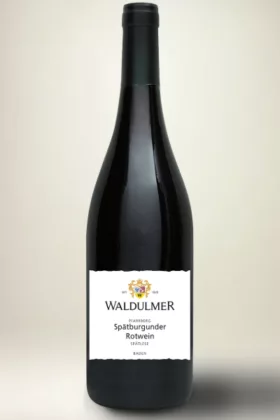 Waldulmer Spätburgunder Spätlese Rotwein elegante Flasche aus Deutschland