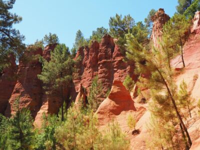 Urlaubsbild während einer Wanderung im Luberon