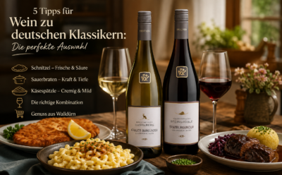 Wein zu deutschen Klassikern