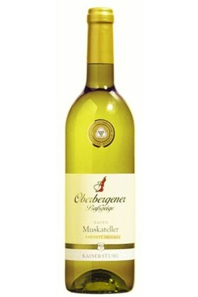 Oberbergener Bassgeige Muskateller Weißwein